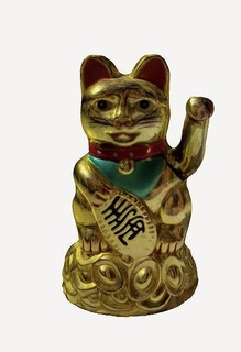 fortuna gatto prosperità simbolo bene culturale giapponese fascino positività abbondanza ricchezza felicità credenza maneki neko collezione regalo autentico buon auspicio decorativo Casa arredamento 3d print model - Mito3D
