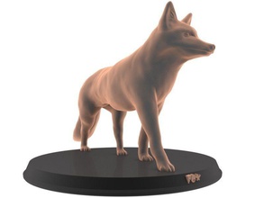fox imprimible art rojo redfox de la tierra salvaje animal naturaleza impresión juguete los juguetes real realista estatua las esculturas mamíferos 3d print model - Mito3D