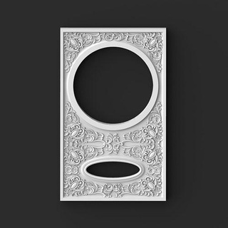 frame 100 frame art decor wall mirror picture interior design gallery decoration image ornament painting houseware decorate deco package portrait house accessories  3d print model - Mito3D