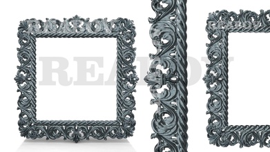 frame 30 house interior design houseware wall mirror decor art painting 3d print model - Mito3D