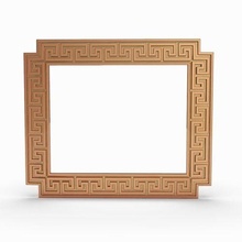 cuadro 355 marco foto espejo madera menaje imagen pared veranda decoración diseño casa 3d print model - Mito3D