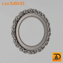 cadre de miroir maison classique décor l'intérieur la baguette ampir le mobilier bras d'un 3d print model - Mito3D