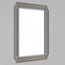 cadre de miroir maison la baguette classique décor le mobilier bras d'un architectural décoration cornce ornement cartouche fronton 3d print model - Mito3D