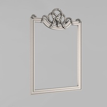 frame mirror house decor interior ampir classic bed bedroom arm architectural decoration fronton elements wall 3d print model - Mito3D