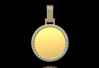 çerçeveler kolye takı altın gümüş elmas mücevher moda güzellik yüzük yazdırılabilir sterlin beyaz angagem Lamba ışık nişan düğün parlak 3d print model - Mito3D