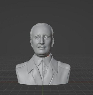 Francisco Franco Franz Führer Diktator Spanisch Mussolini Hitler Saddam erdogan Gaddafi fidelcastro ankommenvera Kunst Skulpturen 3d print model - Mito3D
