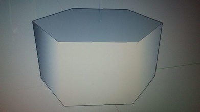 frâncio hexagonal cubo massa material substância objeto processo útil ciência engenharia 3d print model - Mito3D