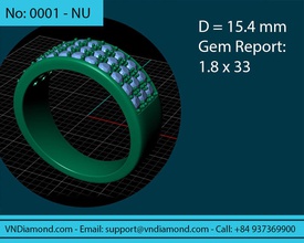 Kostenlose 3d-Datei - jewel ring teen Schmuck Frauen 3d frei Ringe 3d print model - Mito3D