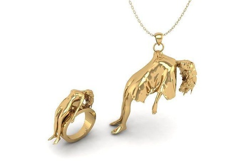 freedom ring pendant set 20 rings pendants gold silver stl jewelry printable 3d printed jewellery necklace hanging zbrush woman 3dmodel print printing modeling statue sculpture design jewel store character figurines 3d print model - Mito3D