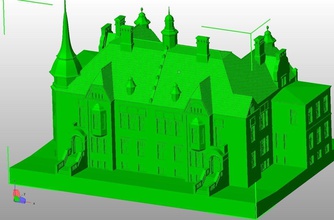frenkel s villa iauliai Litauen Kunst siauliai mansion Erbe zeitlos Jüdische judaic durchsucht Replikate 3d print model - Mito3D