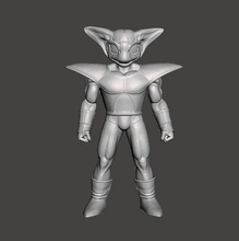 frog face 3d model dragon ball dbz dragonball frieza force soldier army games toys 3d print model - Mito3D