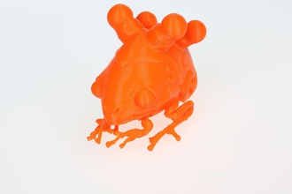 frogshell juegos-juguetes los juguetes la rana anfibios ranas toro capitán juegos de 3d print model - Mito3D
