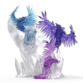 frost crystal phoenix sculpture dice tower ice snow frozen games toys board 3d print model - Mito3D