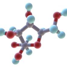 fructose molécule fructosémolécule moléculaire chimie biochimie biologie scientifique atome carbone science particule laboratoire azote phéniqué Môle équipement virus micro chimique hydrogène 3d print model - Mito3D