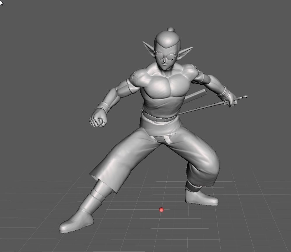 fu continuar pelota 3d modelo dbz esfera dragón dbsuper juegos juguetes 3D print model - Mito3D