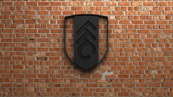 fulham fc logo goal sports game play football soccer fifa league championship competition europe icon stadium team champions 3d 3dprint sculptures england art 3d print model - Mito3D