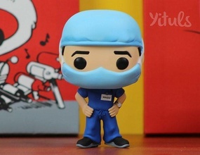 funko medic doctor covid frontline heroes medicine pop diy toy fun games toys 3d print model - Mito3D