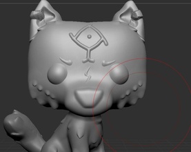 funko pop ligação lobo zelda lenda crepúsculo princesa jogos brinquedos 3d print model - Mito3D
