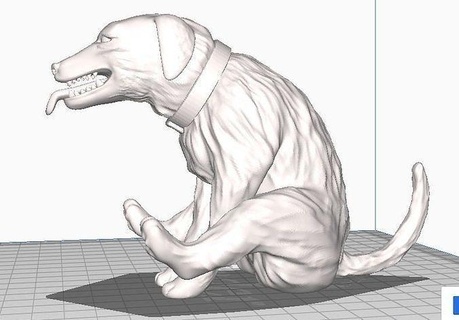 komisch Hund Briefbeschwerer Hunde Tier Tiere Kreatur lustiger Papier Gewicht Skulptur Dekor Haus Dekoration Modelle Kunst 3d print model - Mito3D