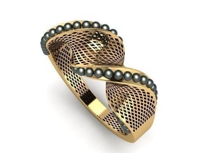 fusión anillo giro joyería joya moda lujo oro destinomehkokabi llamamos platino plata diamante betstars serapian coche bobby pm1 lanza mufc brillante belleza anillos 3d print model - Mito3D