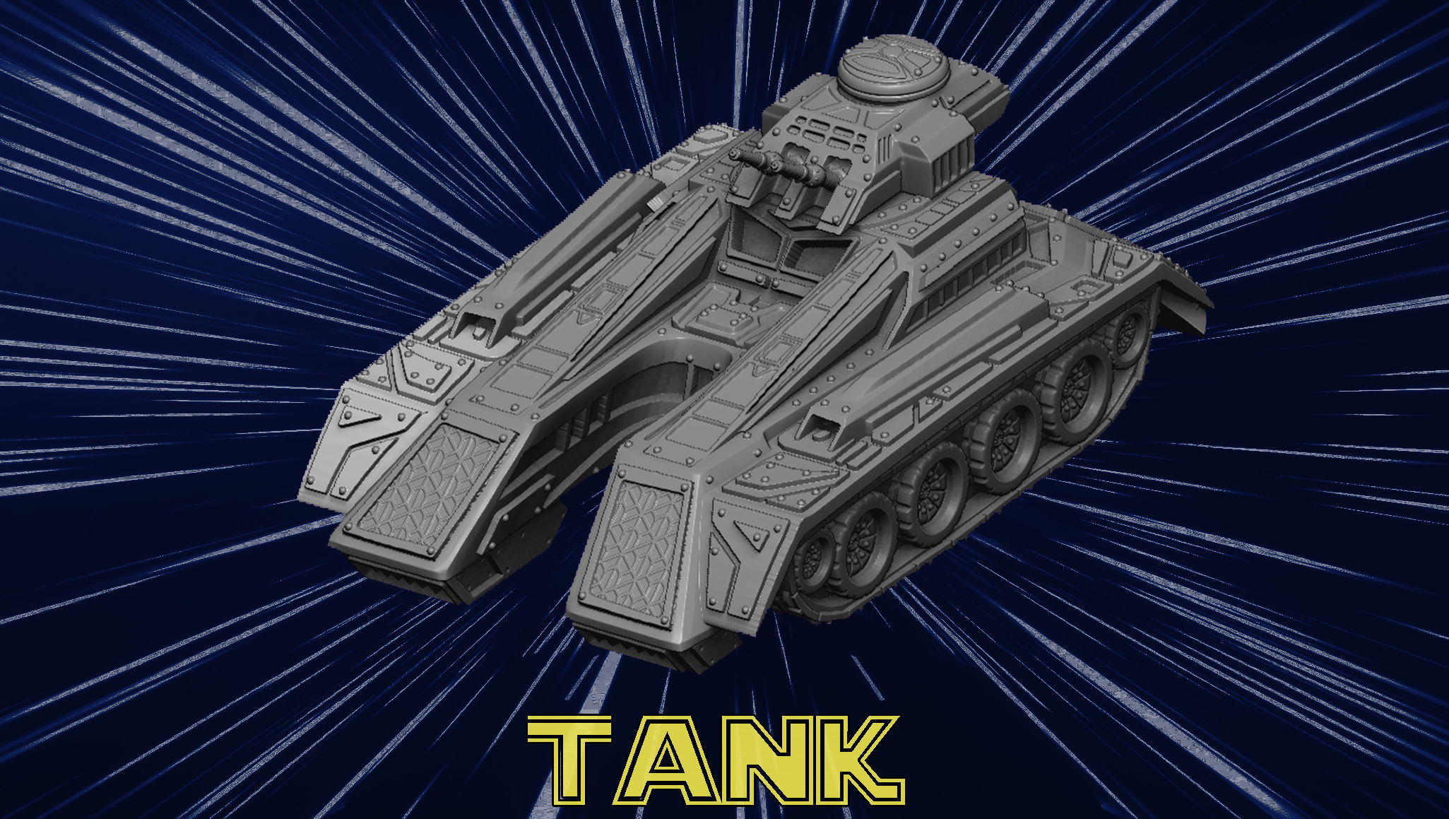 gelecek tank fütüristik 40k warhammer star savaşlar askeri yıldız savaşları bilimkurgu bilim fi lejyon arazi araç teknoloji mmorpg oyunlar oyuncaklar oyun aksesuarlar 3D print model - Mito3D