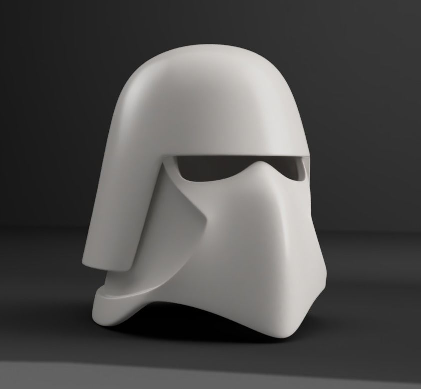 galactic marine clone trooper helmet - stl bacara star wars armor hobby diy 3D print model - Mito3D