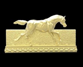 galoppierende Pferde-reliefs Kunst Reitsport equine fresco Pferd säugetier läuft Skulptur Hengst Skulpturen den Galopp 3d print model - Mito3D