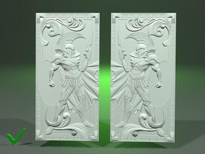 jogos gamão romano cnc moagem 3d impressão arte ilustração Projeto decoração elemento Artcam esculturas 3d print model - Mito3D