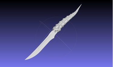 game of thrones catspaw valyrian steel dagger model song ice fire replica weapon toy sword blade bladed arya stark costume cosplay 3d printing assembly games toys 3d print model - Mito3D