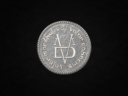 game thrones valar morghulis coin faceless man money currency jaqen house stark arya got cosplay wealth cash costume art coins badges 3d print model - Mito3D