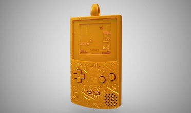 gameboy necklace jewelry game technology stereo boy music identification design lanyard jewellery bracelet ring diamond earrings video handle pendants 3d print model - Mito3D