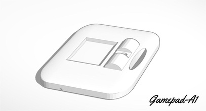 gamepad-a1 conceito hobby-diy gamepad 3dmodel compartilhada o teste hobby diy eletrônica 3d print model - Mito3D
