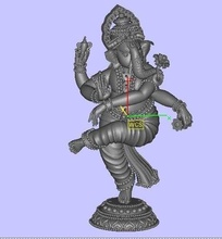 ganesh statue of ganesha art sculpture god temple antique jewelry 3d print model - Mito3D