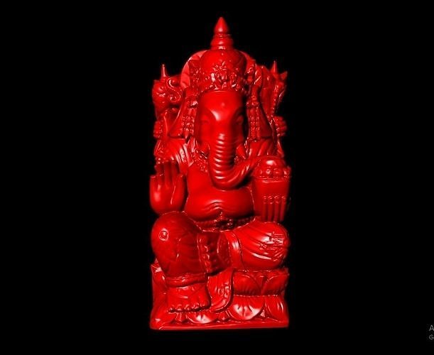 Ganesh Skulptur Modell produzieren verwenden Code sct022 Skulpturen Kunst Miniaturen drucken Figuren Dekoration druckbar Charakter Statue Design Miniatur Karikatur Spielzeug Dekor Zahlen 3D print model - Mito3D
