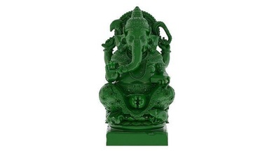 Ganesha estatua 3d impresión religión India escultura hinduismo Ganesh tallado deidad elefante estatuilla religioso vishnu Krishna hindú figurilla decoración stl Arte esculturas 3d print model - Mito3D