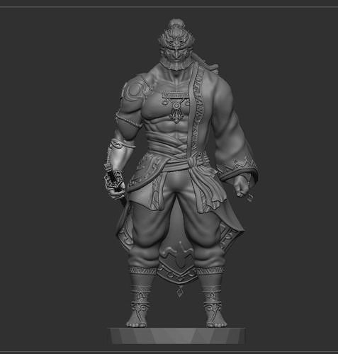 ganondorf zelda tears kingdom zeldatears link ganon zeldatotk zeldabotw tearsofthekingdom zeldatearsofthekindom video game games nintendo toys board 3D print model - Mito3D