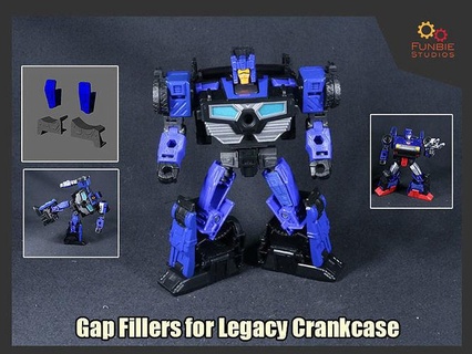 gap fillers transformers legacy crankcase games toys 3d print model - Mito3D