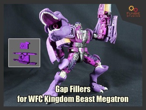 gap enchimentos transformadores wfc reino megatron jogos brinquedos 3d print model - Mito3D