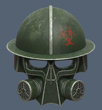 máscara de gás capacete militar proteção retro cosplay exército covid 19 coronavírus jogos brinquedos outros 3d print model - Mito3D