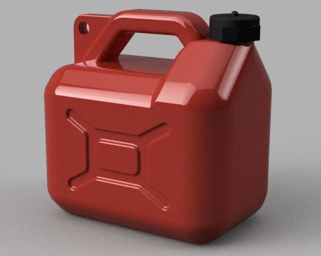 gas tank 5l 10th scale 10thscale diorama rc crawler hobby diy 3D print model - Mito3D