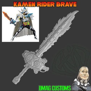 gashacón espada kamen jinete Kamen Rider cosplay valiente tokusatsu réplicas cosplayprop 3dprintable Arte ayuda heisei esculturas 3d print model - Mito3D