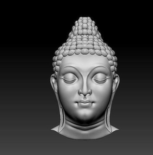 gautam budhha buddha statue figure god art sculptures 3d print model - Mito3D