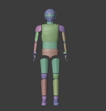 gavan espace shérif armure cosplay costume 3dprint 3d modèle soutenir 3dprinting loisir diy 3d print model - Mito3D