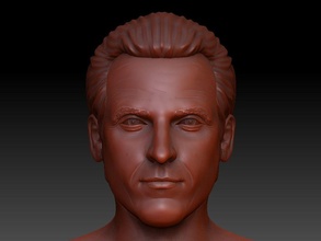 Gavin cabeza americano político cara 3dprint 3dprintable stl Arte esculturas 3d print model - Mito3D