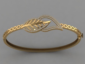 gc gold brc003 - Diamant-Armband Schmuck Mode design Silber ring Luxus elegant scheint diamond Kunst Halskette gem Armband Anhänger Saphir andere Halsketten uhrarmband Armbänder 3d print model - Mito3D