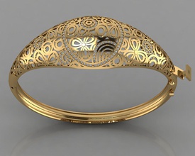 gc gold brc046-Diamant-Armband Schmuck Mode design Silber ring Luxus elegant scheint diamond Kunst Halskette gem - Armband Anhänger Saphir andere Halsketten uhrarmband Armbänder 3d print model - Mito3D