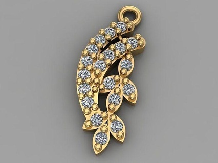 gc oro e045 diamante orecchino gioielleria moda design argento squillare lusso elegante splendente arte collana gemma pendente zaffiro collane orecchini brillante anelli 3d print model - Mito3D