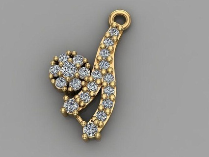 gc gold e050- diamond earring jewelry fashion design silver ring luxury elegant shining art necklace gem pendant sapphire necklaces earrings brilliant rings 3d print model - Mito3D