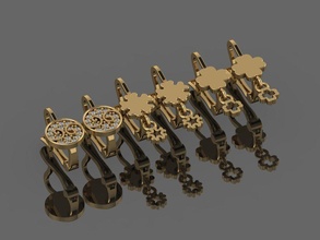 gc altın e098 elmas küpe takı moda tasarım gümüş yüzük lüks zarif parlıyor Sanat kolye mücevher bilezik safir kolyeler kalp 3d print model - Mito3D