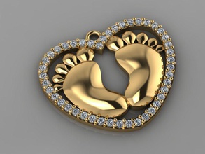 gc or h027 - collier de diamants bijoux la mode conception d'argent l'anneau luxe élégant shining le diamant art gem bracelet boucle d'oreille pendentif saphir d'autres des colliers 3d print model - Mito3D